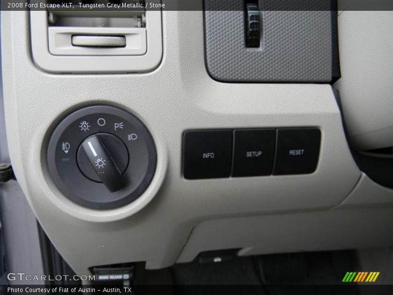 Tungsten Grey Metallic / Stone 2008 Ford Escape XLT