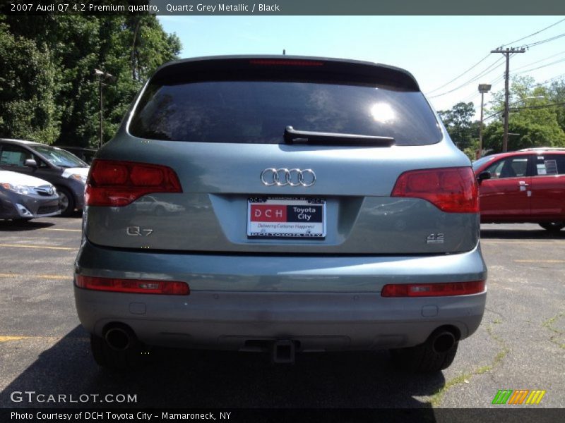 Quartz Grey Metallic / Black 2007 Audi Q7 4.2 Premium quattro