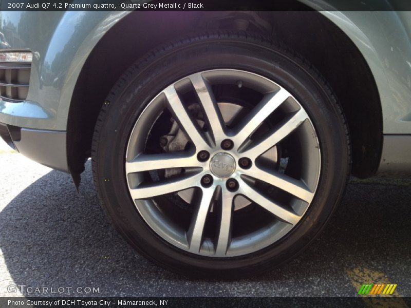 Quartz Grey Metallic / Black 2007 Audi Q7 4.2 Premium quattro