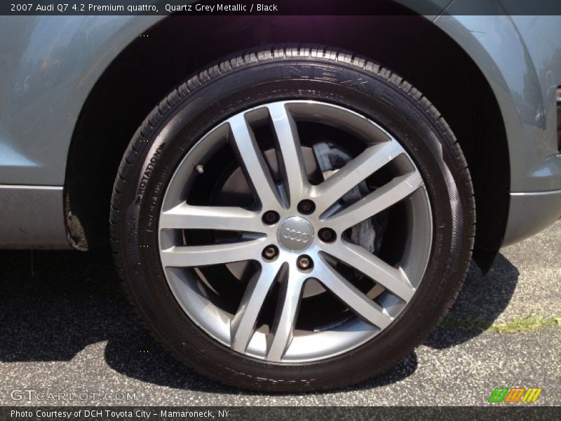 Quartz Grey Metallic / Black 2007 Audi Q7 4.2 Premium quattro
