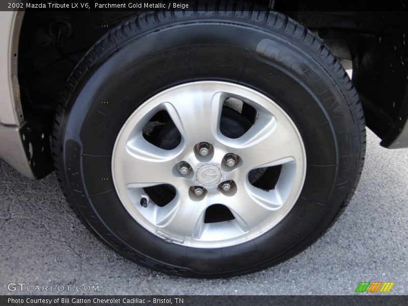 Parchment Gold Metallic / Beige 2002 Mazda Tribute LX V6