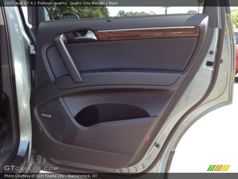 Quartz Grey Metallic / Black 2007 Audi Q7 4.2 Premium quattro