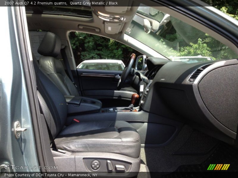 Quartz Grey Metallic / Black 2007 Audi Q7 4.2 Premium quattro