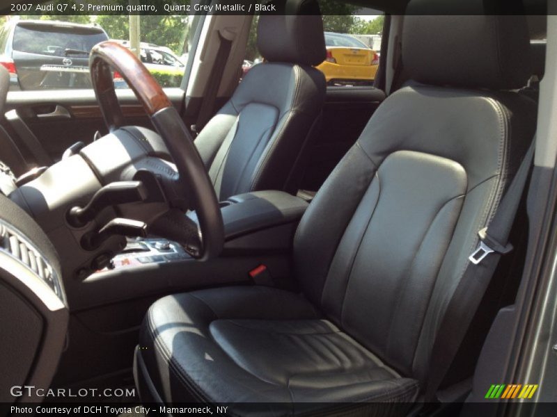 Quartz Grey Metallic / Black 2007 Audi Q7 4.2 Premium quattro