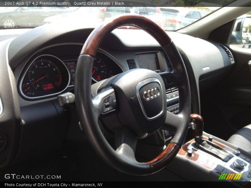Quartz Grey Metallic / Black 2007 Audi Q7 4.2 Premium quattro
