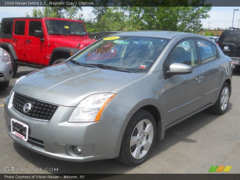 Magnetic Gray / Charcoal 2009 Nissan Sentra 2.0