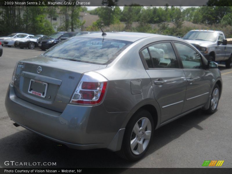 Magnetic Gray / Charcoal 2009 Nissan Sentra 2.0