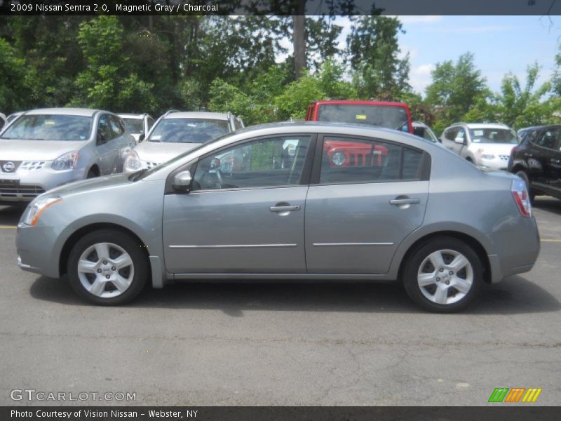 Magnetic Gray / Charcoal 2009 Nissan Sentra 2.0