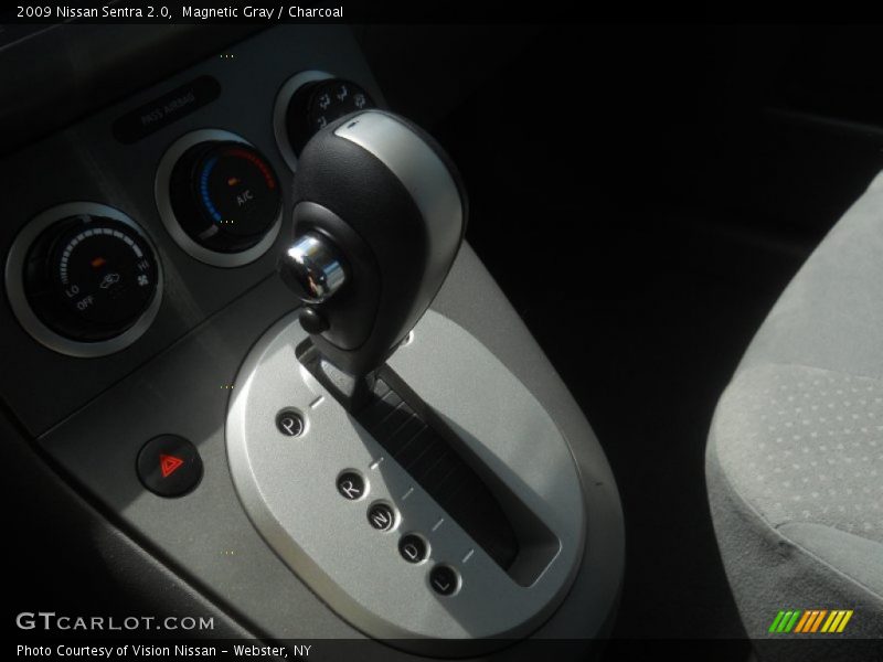 Magnetic Gray / Charcoal 2009 Nissan Sentra 2.0