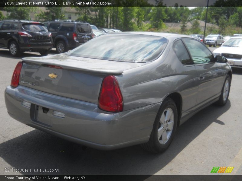 Dark Silver Metallic / Ebony 2006 Chevrolet Monte Carlo LT