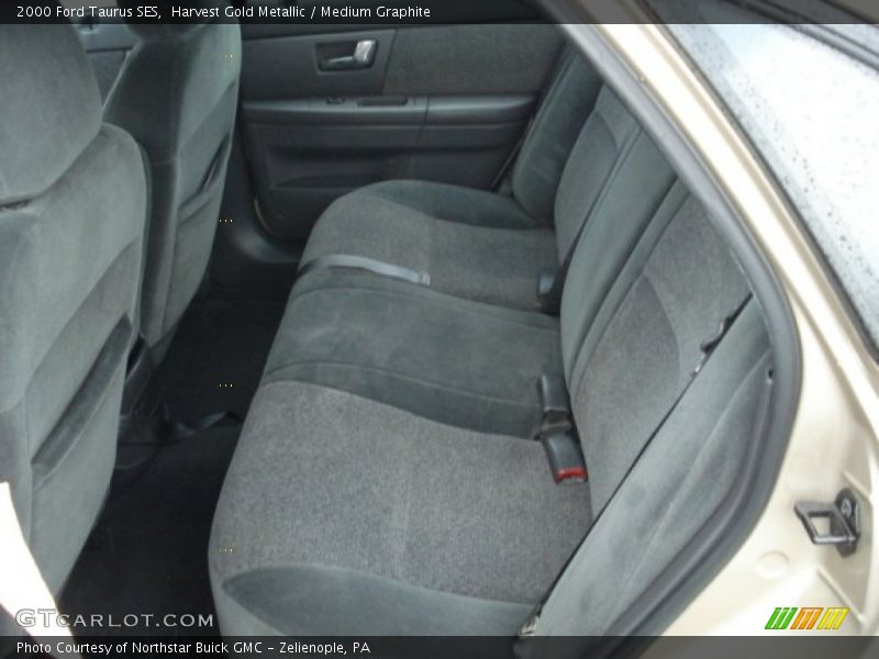 Harvest Gold Metallic / Medium Graphite 2000 Ford Taurus SES