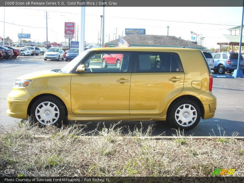 Gold Rush Mica / Dark Gray 2008 Scion xB Release Series 5.0