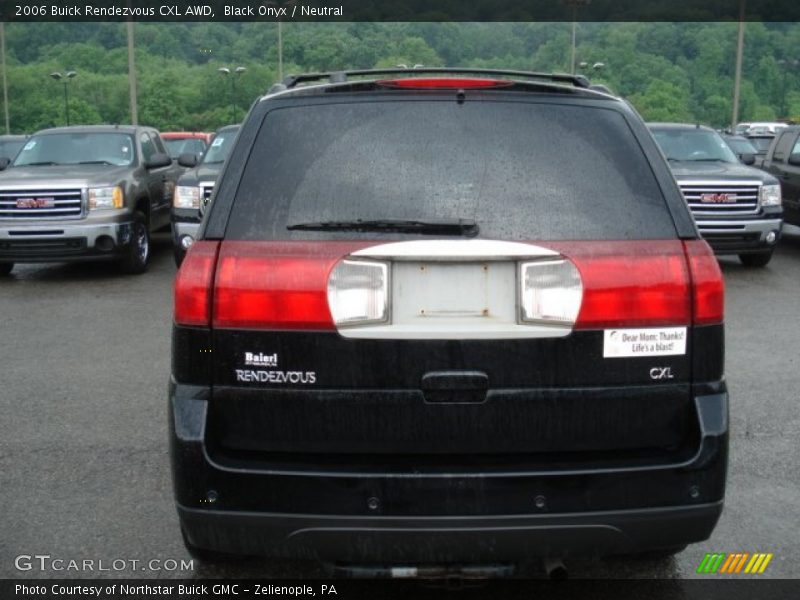 Black Onyx / Neutral 2006 Buick Rendezvous CXL AWD