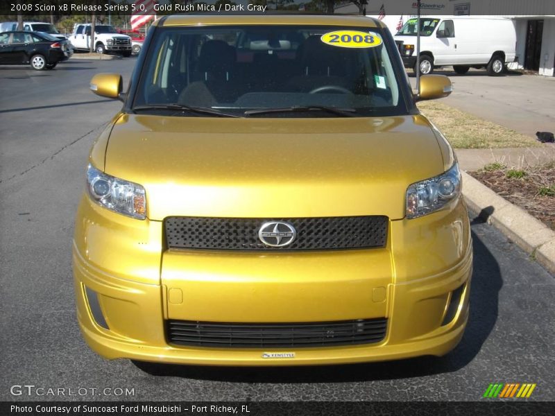 Gold Rush Mica / Dark Gray 2008 Scion xB Release Series 5.0