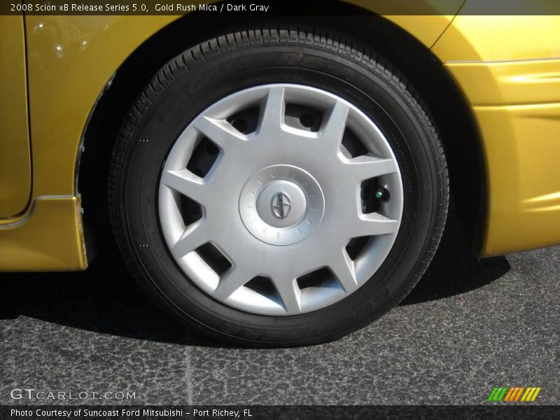 Gold Rush Mica / Dark Gray 2008 Scion xB Release Series 5.0