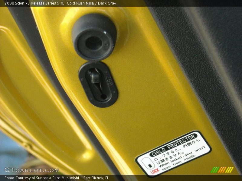 Gold Rush Mica / Dark Gray 2008 Scion xB Release Series 5.0