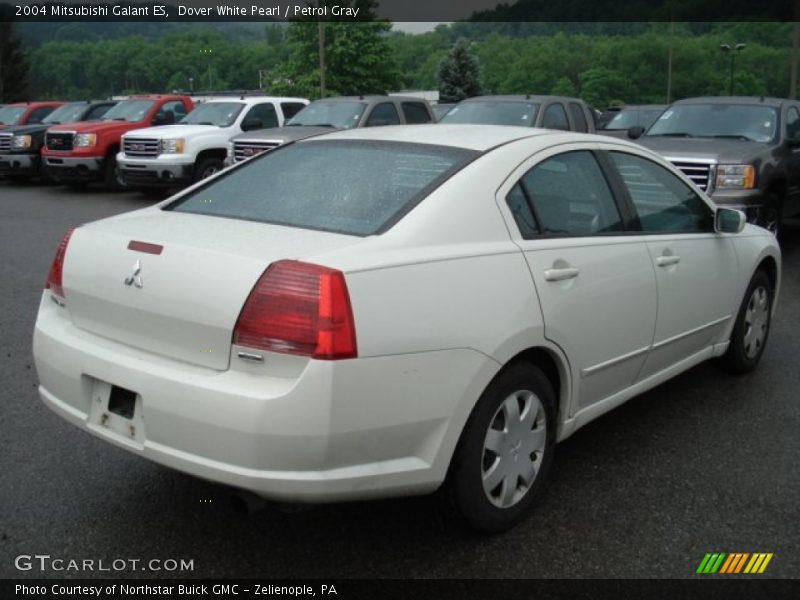 Dover White Pearl / Petrol Gray 2004 Mitsubishi Galant ES