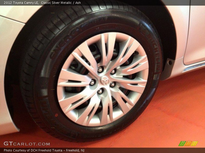 Classic Silver Metallic / Ash 2012 Toyota Camry LE