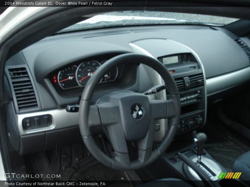 Dover White Pearl / Petrol Gray 2004 Mitsubishi Galant ES