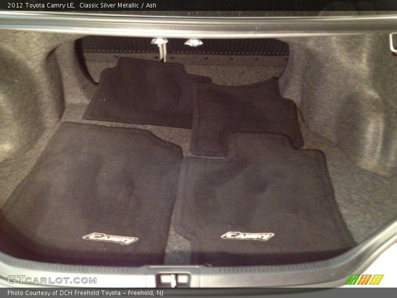 Classic Silver Metallic / Ash 2012 Toyota Camry LE