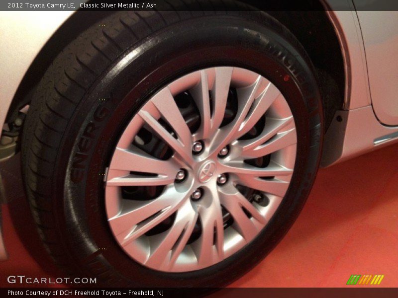 Classic Silver Metallic / Ash 2012 Toyota Camry LE