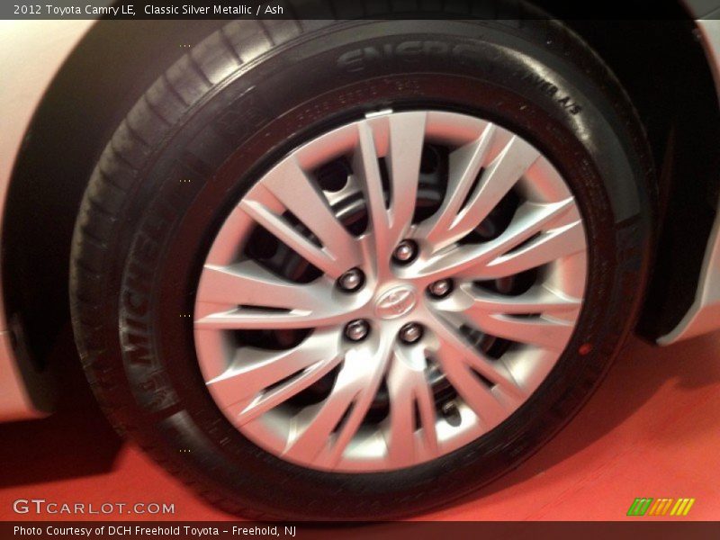 Classic Silver Metallic / Ash 2012 Toyota Camry LE