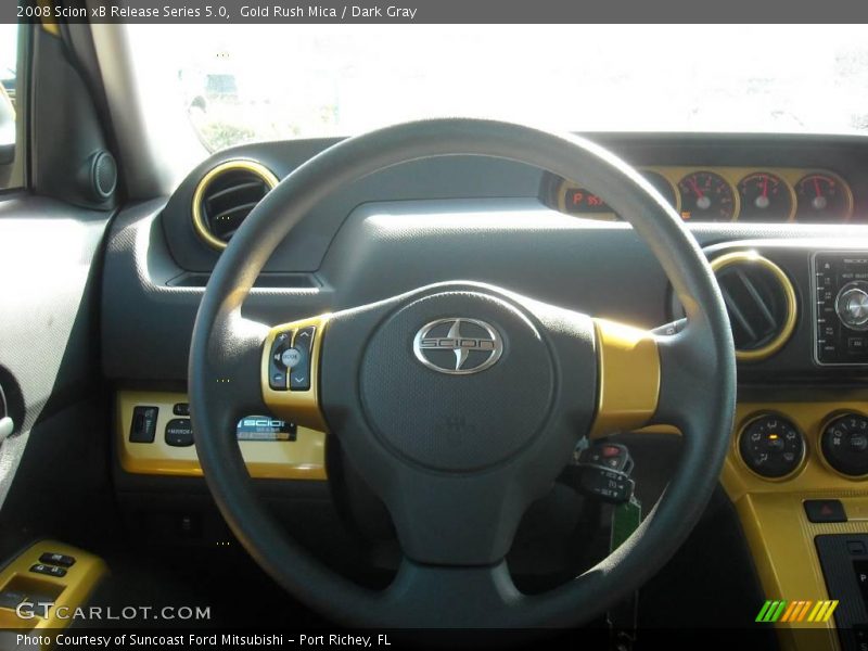 Gold Rush Mica / Dark Gray 2008 Scion xB Release Series 5.0