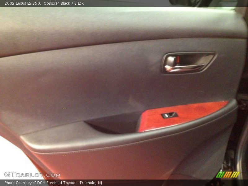 Obsidian Black / Black 2009 Lexus ES 350