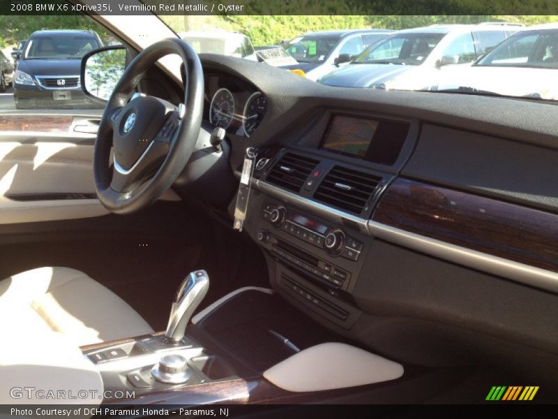 Vermilion Red Metallic / Oyster 2008 BMW X6 xDrive35i