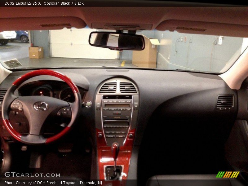 Obsidian Black / Black 2009 Lexus ES 350