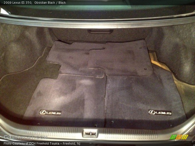 Obsidian Black / Black 2009 Lexus ES 350
