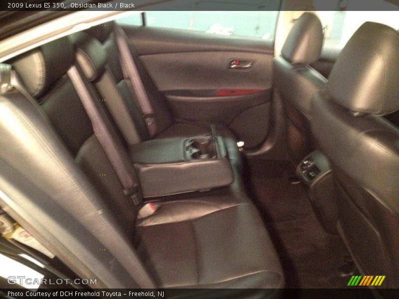 Obsidian Black / Black 2009 Lexus ES 350