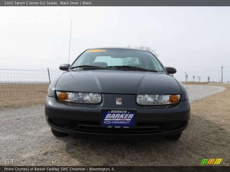 Black Silver / Black 2002 Saturn S Series SL2 Sedan