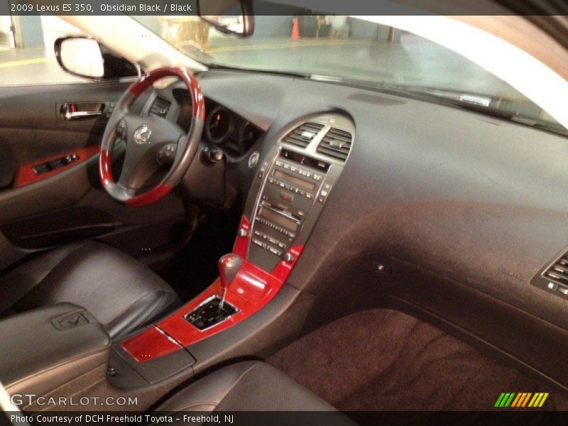 Obsidian Black / Black 2009 Lexus ES 350