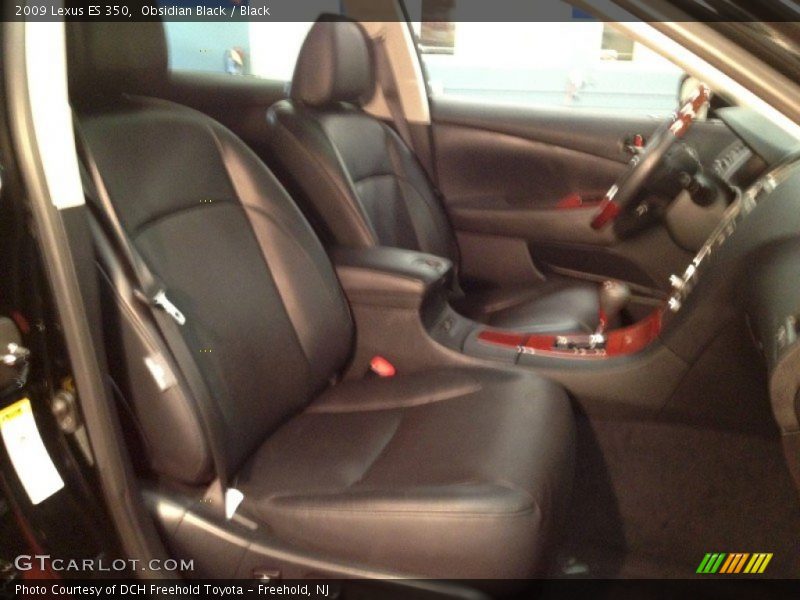 Obsidian Black / Black 2009 Lexus ES 350