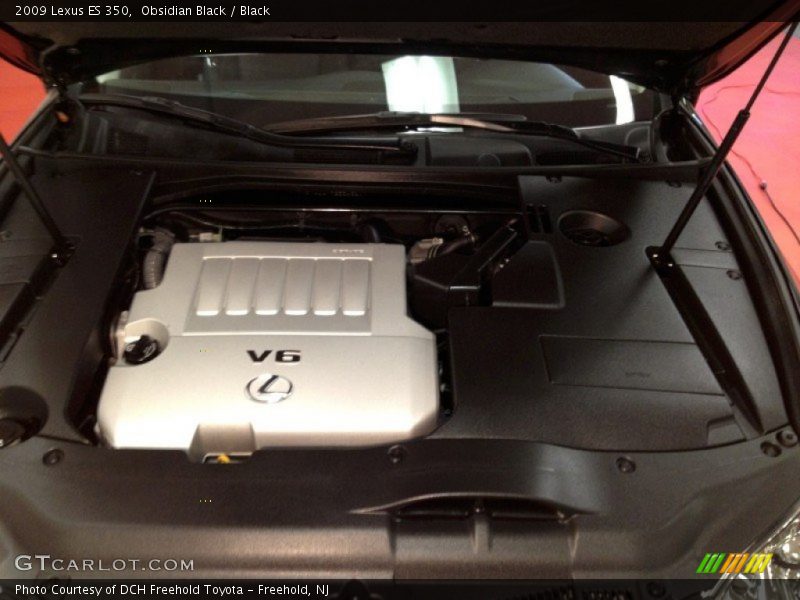 Obsidian Black / Black 2009 Lexus ES 350