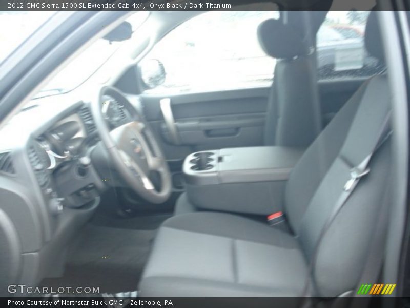 Onyx Black / Dark Titanium 2012 GMC Sierra 1500 SL Extended Cab 4x4