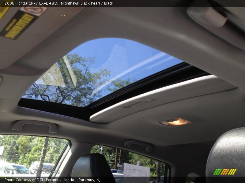 Nighthawk Black Pearl / Black 2008 Honda CR-V EX-L 4WD
