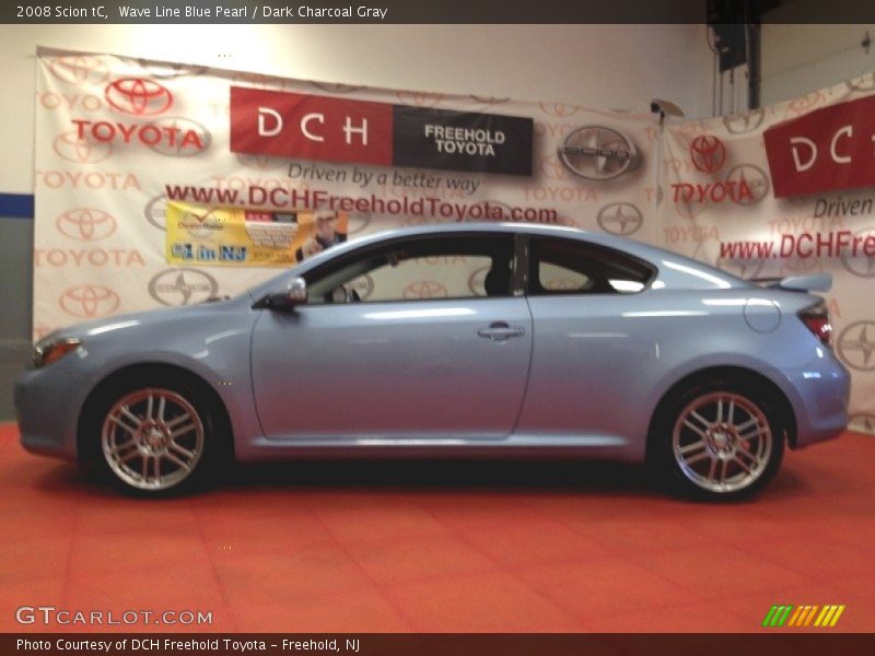 Wave Line Blue Pearl / Dark Charcoal Gray 2008 Scion tC