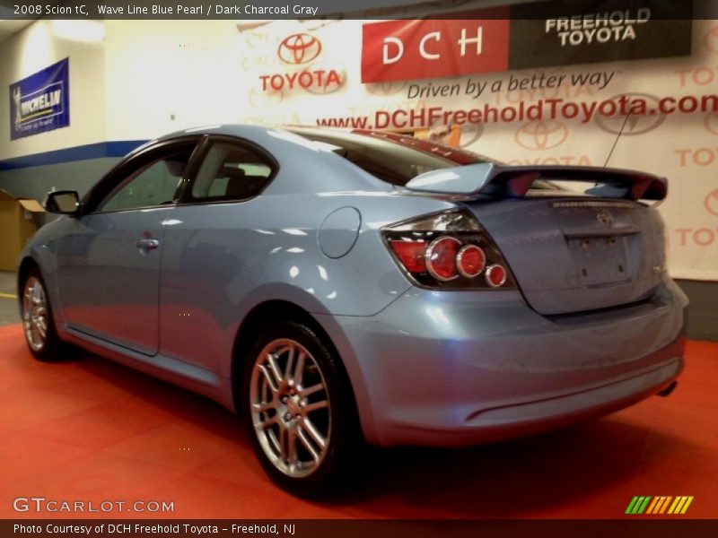 Wave Line Blue Pearl / Dark Charcoal Gray 2008 Scion tC