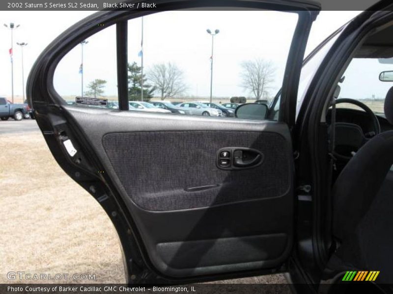 Black Silver / Black 2002 Saturn S Series SL2 Sedan