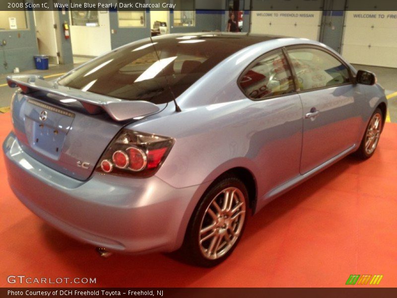 Wave Line Blue Pearl / Dark Charcoal Gray 2008 Scion tC
