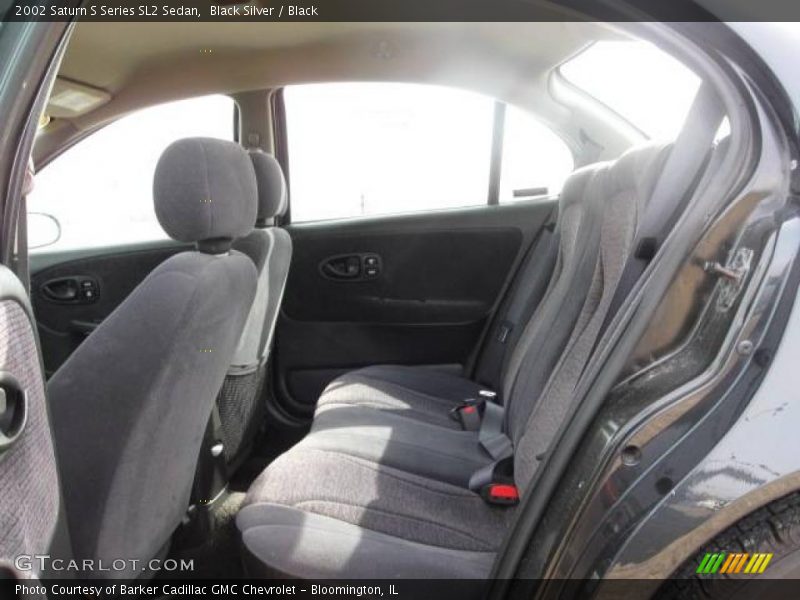 Black Silver / Black 2002 Saturn S Series SL2 Sedan