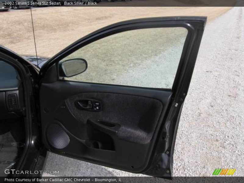 Black Silver / Black 2002 Saturn S Series SL2 Sedan