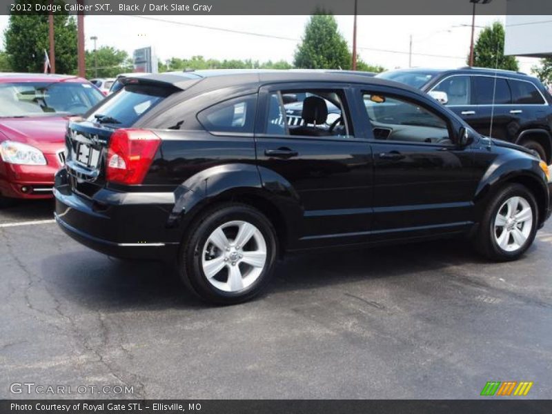 Black / Dark Slate Gray 2012 Dodge Caliber SXT