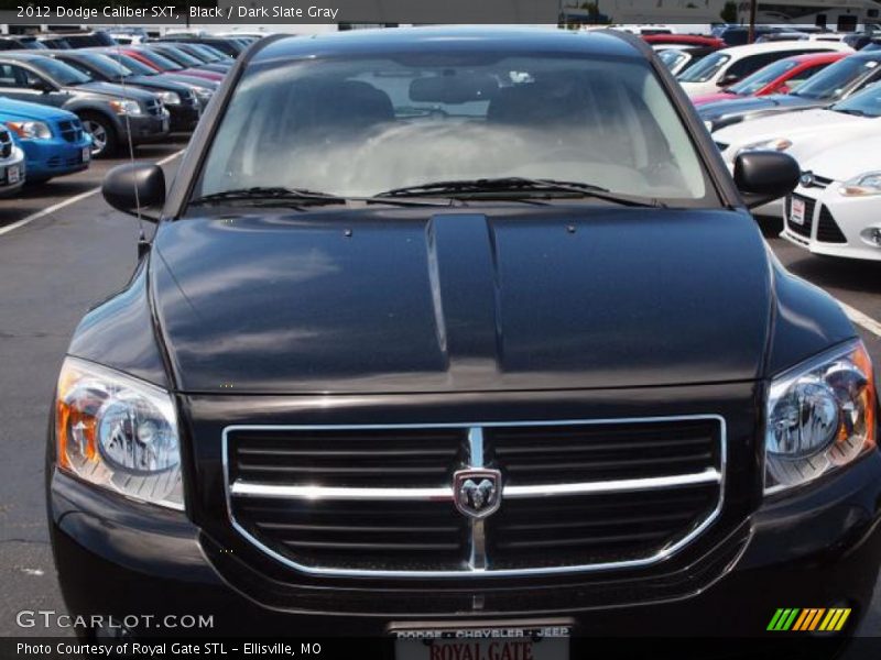 Black / Dark Slate Gray 2012 Dodge Caliber SXT