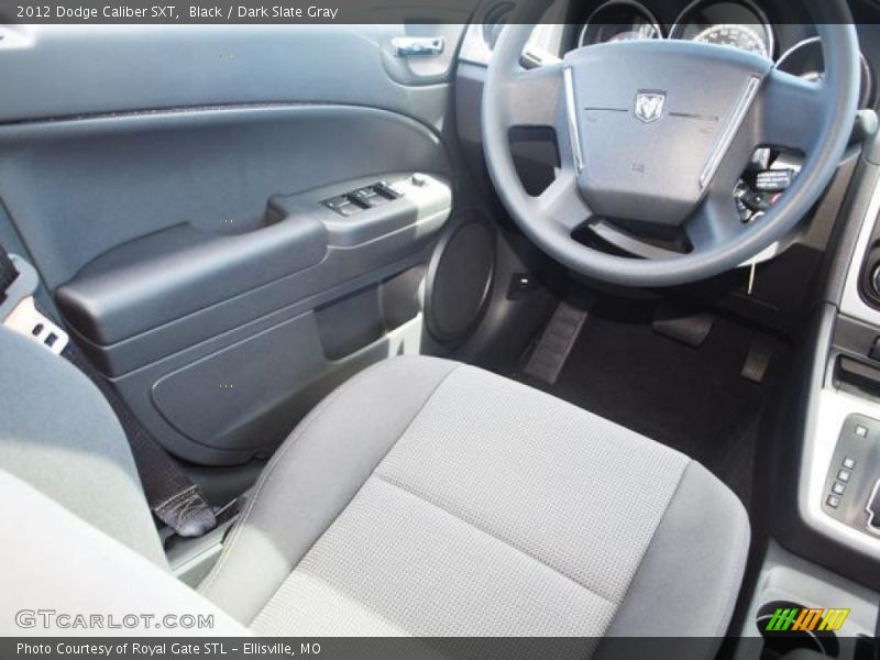 Black / Dark Slate Gray 2012 Dodge Caliber SXT