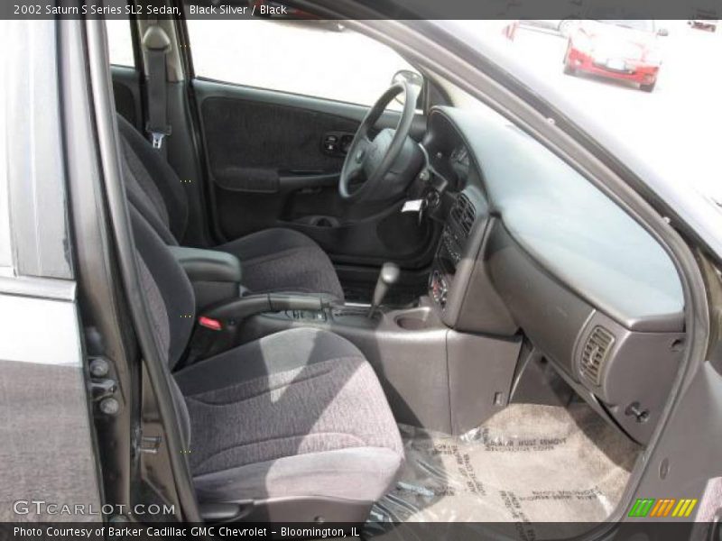Black Silver / Black 2002 Saturn S Series SL2 Sedan