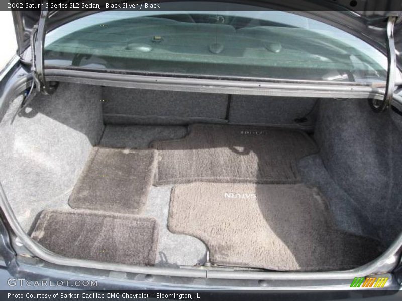 Black Silver / Black 2002 Saturn S Series SL2 Sedan