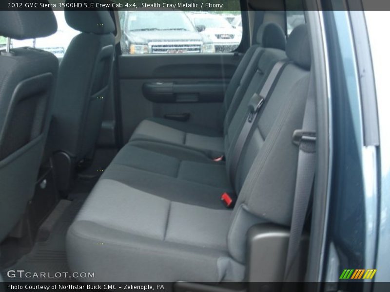 Stealth Gray Metallic / Ebony 2012 GMC Sierra 3500HD SLE Crew Cab 4x4